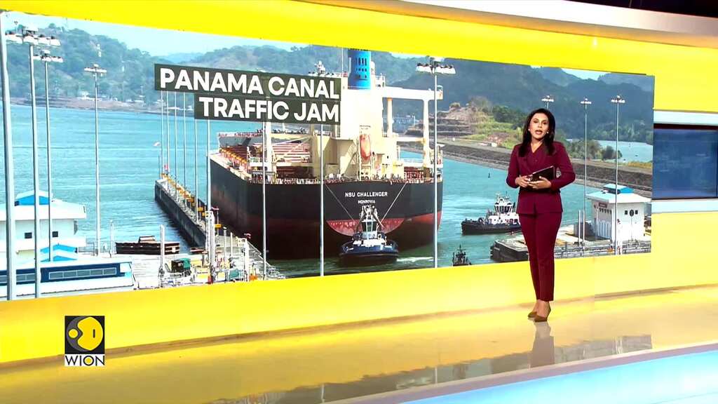 Panama Canal traffic jam: Drought limits the number of vessels able to pass