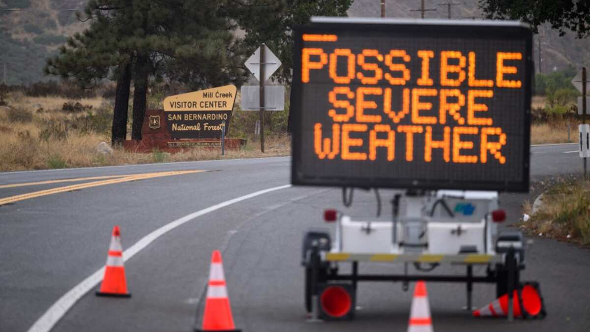 Catastrophic flood warning