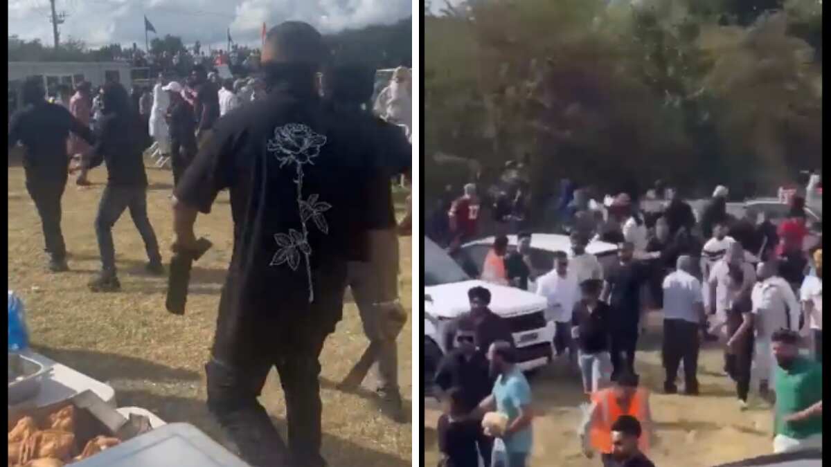 Kabaddi match in UK sparks ‘gang violence’, clips show people running for life amidst gun and sword fight Kabaddi match in UK sparks ‘gang violence’, clips show people running for life amidst gun and sword fight