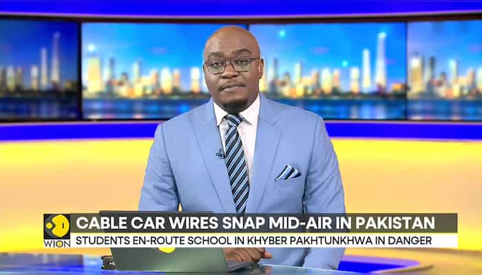 Pakistan: Cable carrying chairlift snapped, four children rescued out of eight stranded | WION