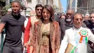 Samantha Ruth Prabhu graces India Day Parade in New York. Watch video