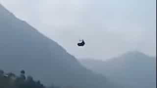 Watch: Pak army races against time to save 8, including 6 kids, trapped in 900 ft-high cable car