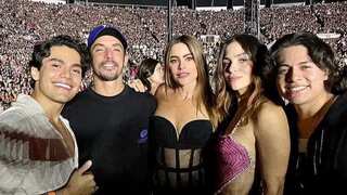 Sofia Vergara spotted dancing the night away at Karol G's concert following divorce from Joe Manganiello