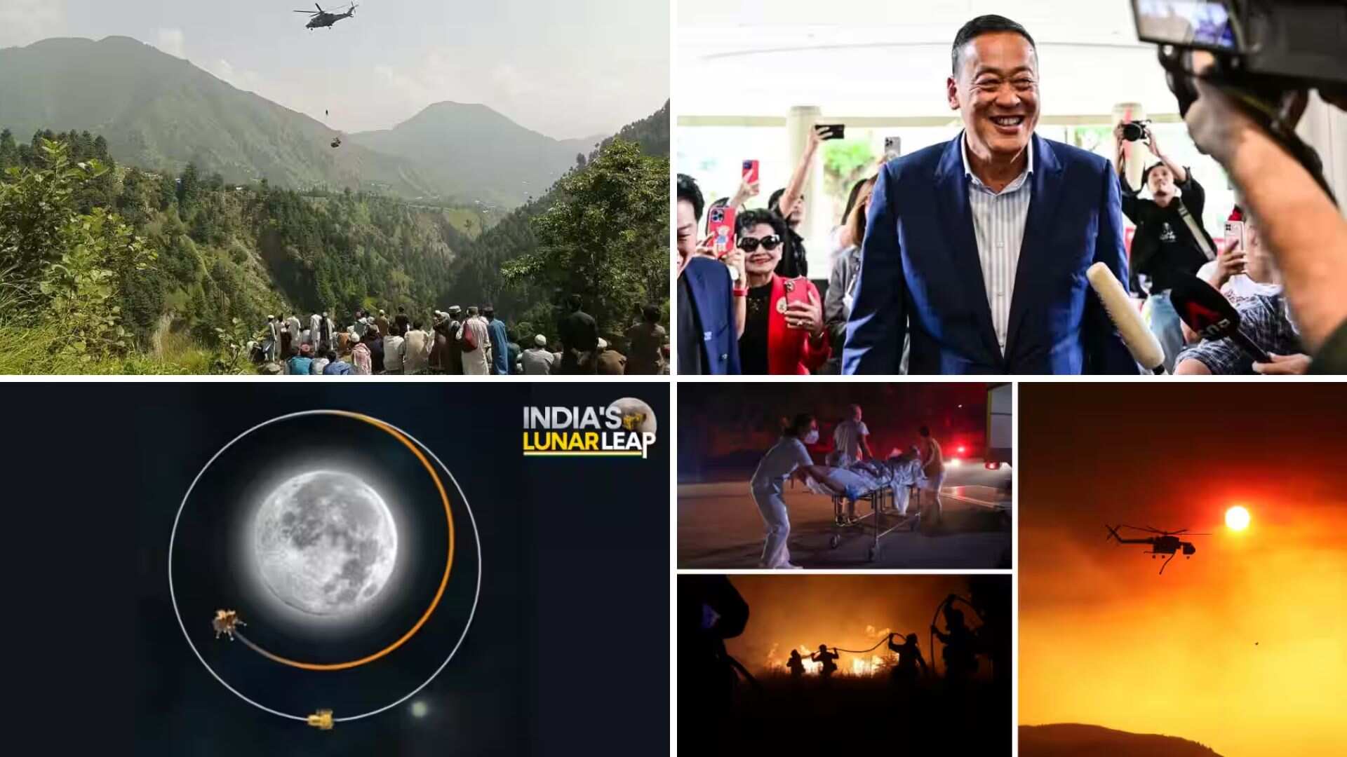 Top 10 world news: Thailand parliament elects new PM, Pak cable car rescue underway, and more