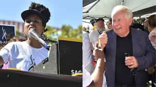Kerry Washington, Martin Sheen lead solidarity rally for strikers outside Disney premises