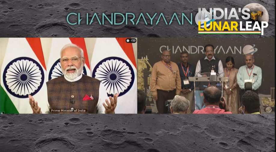'Every Indian household is celebrating,' says PM Modi after Chandrayaan landing 'Every Indian household is celebrating,' says PM Modi after Chandrayaan landing