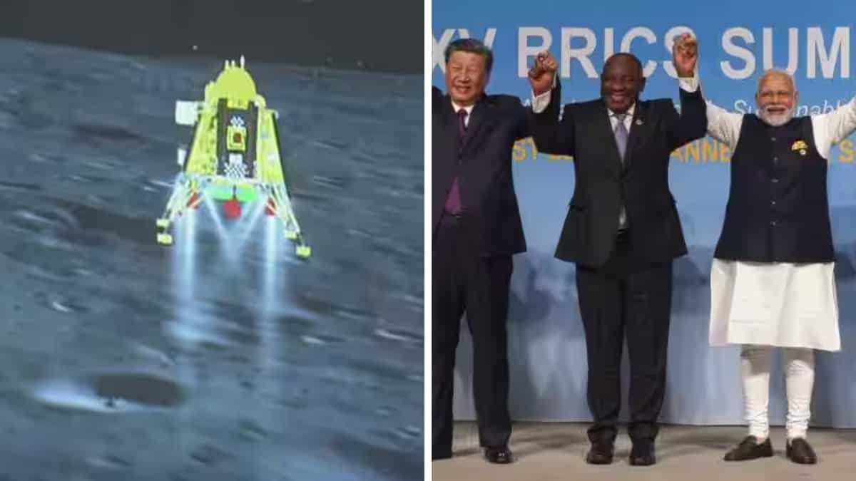 Top 10 news:India becomes first country to land successfully near Moon's south pole, and more