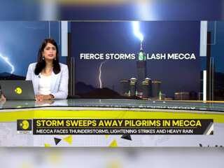 Gravitas: Mecca blown away by thunderstorms and lightening strikes