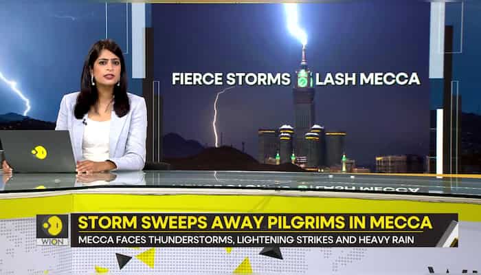 Gravitas: Mecca blown away by thunderstorms and lightening strikes