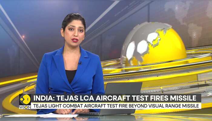 Indian Air Force test-fires Astra missile from Tejas at the altitude of 20,000 feet