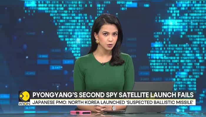 North Korea: Spy satellite launch fails due to error at third stage