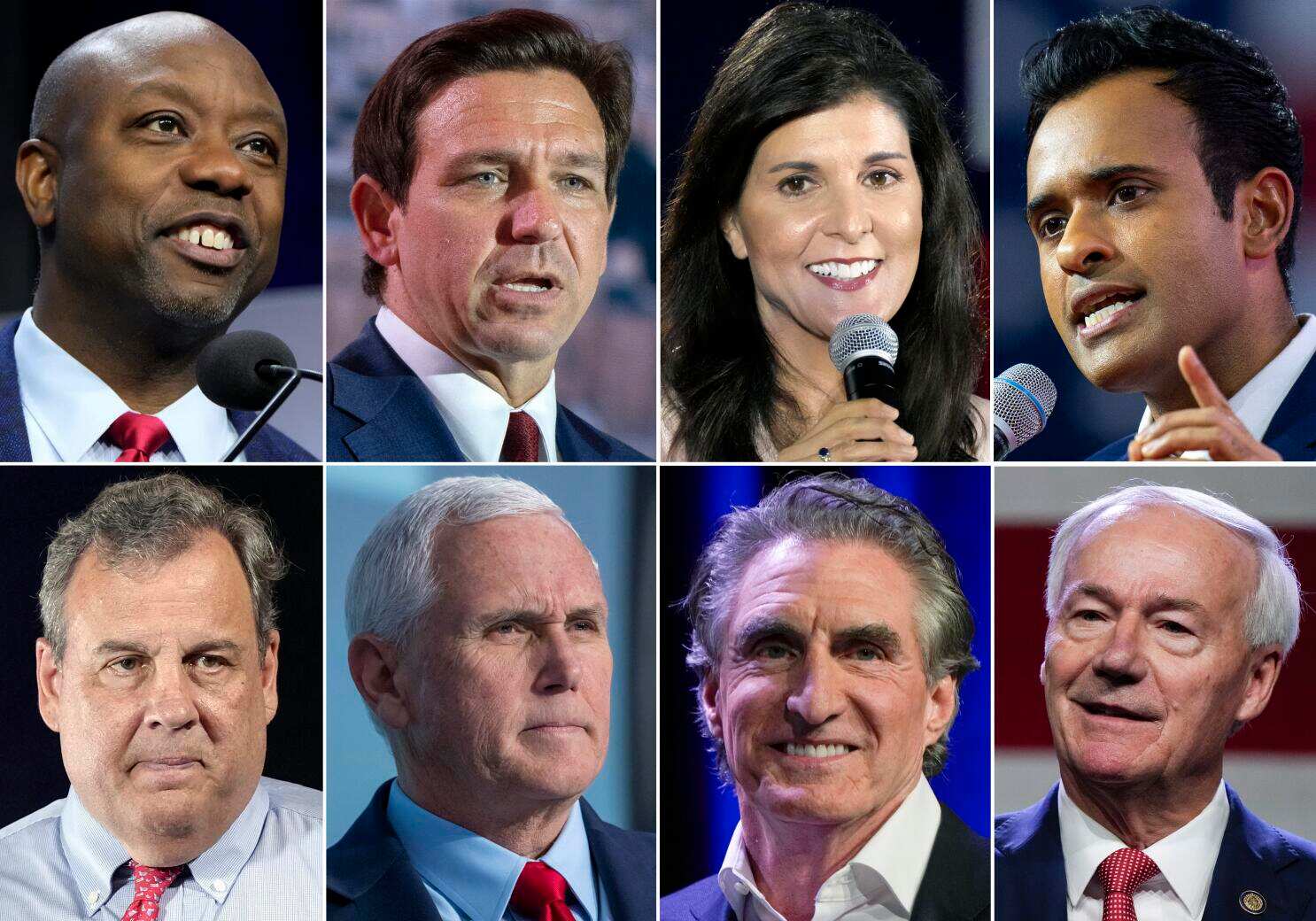 GOP primary debate: 8 candidates to take part, Trump to be absent GOP primary debate: 8 candidates to take part, Trump to be absent