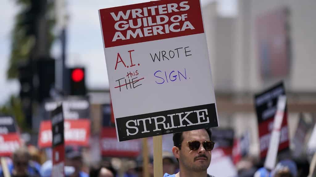 WGA strike: Studios' proposal raises possibility of copyrightable AI-created scripts