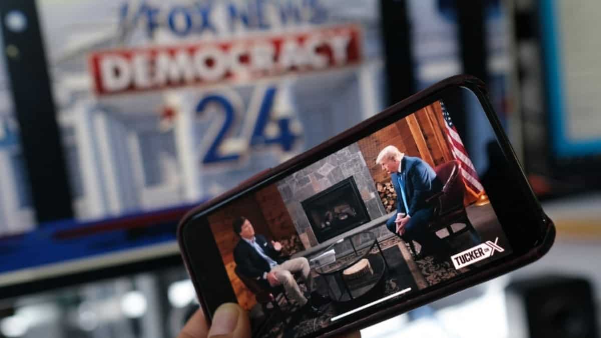 Trump-Carlson interview: US ex-prez says 'beneath' me to appear with other candidates in GOP debate Trump-Carlson interview: US ex-prez says 'beneath' me to appear with other candidates in GOP debate