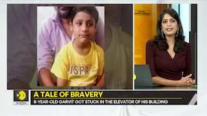 Gravitas: Stuck in lift, 8-year-old completes his homework