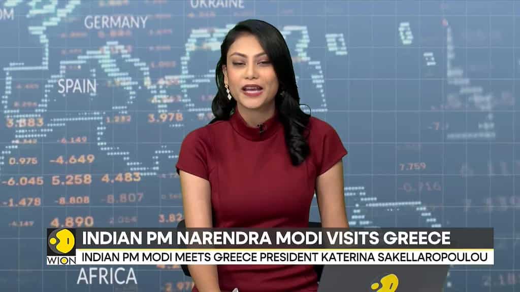 Indian PM Modi visits Greece