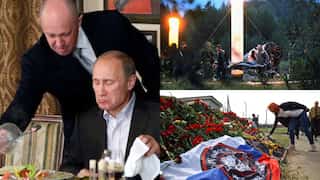 Bomb in a wine crate aboard Prigozhin's plane led to the crash, reports suggest