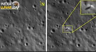 ISRO shares, then deletes purported pics of Chandrayaan-3 lander as seen from Chandrayaan-2 orbiter