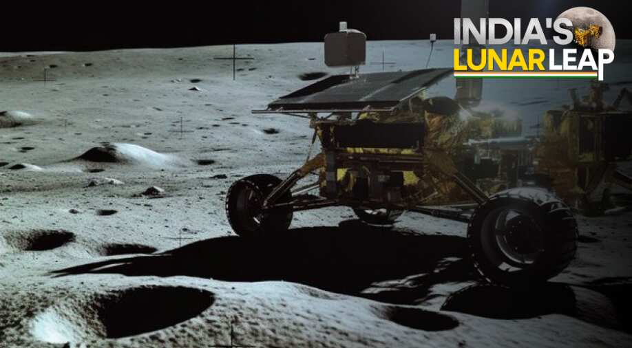 Watch | Chandrayaan-3: ISRO shares first selfie video of Pragyan rover ramping down Vikram lander