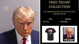 Donald Trump’s campaign team is now selling merchandise featuring his ‘historic’ mugshot