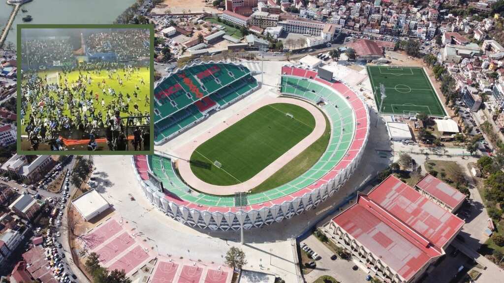 At least 12 killed, 80 injured in stampede at stadium in Madagascar capital Antananarivo
