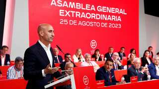 Spain's World Cup-winning women's team refuses to play international games till Luis Rubiales holds office