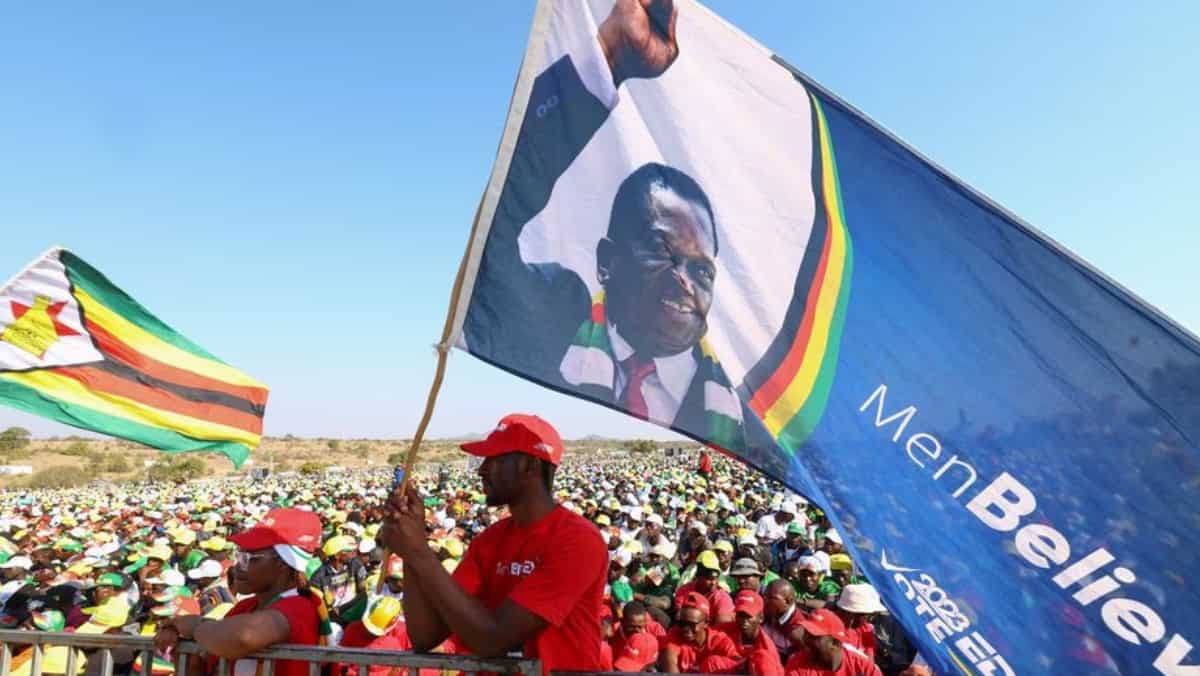Zimbabwe’s president declared election winner again, opposition rejects result Zimbabwe’s president declared election winner again, opposition rejects result