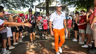 Golf: Viktor Hovland takes six-stroke lead after third round at PGA Tour Championship