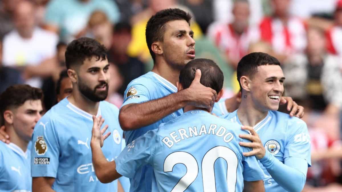 PL: Manchester City continue dream run this season with close 2-1 win over Sheffield United
