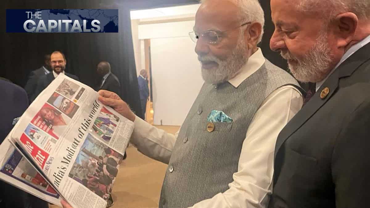 The Capitals: When New Delhi's Chandrayaan triumph took over BRICS leaders in Johannesburg The Capitals: When New Delhi's Chandrayaan triumph took over BRICS leaders in Johannesburg