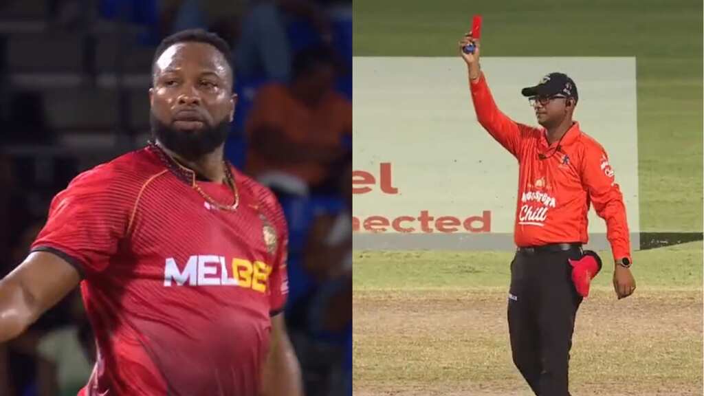 CPL: Kieron Pollard calls Red Card shown to Sunil Narine in Knight Riders vs Patriots 'absolutely ridiculous'