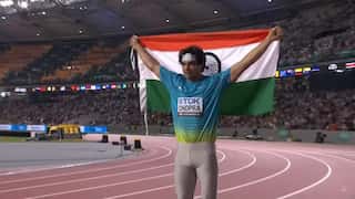 Neeraj Chopra's GOLDEN throw at World Athletics Championships breaks internet - TOP REACTIONS