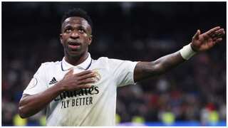 Real Madrid's Vinicius Jr. takes DIG at Barcelona defender after winning LaLiga title