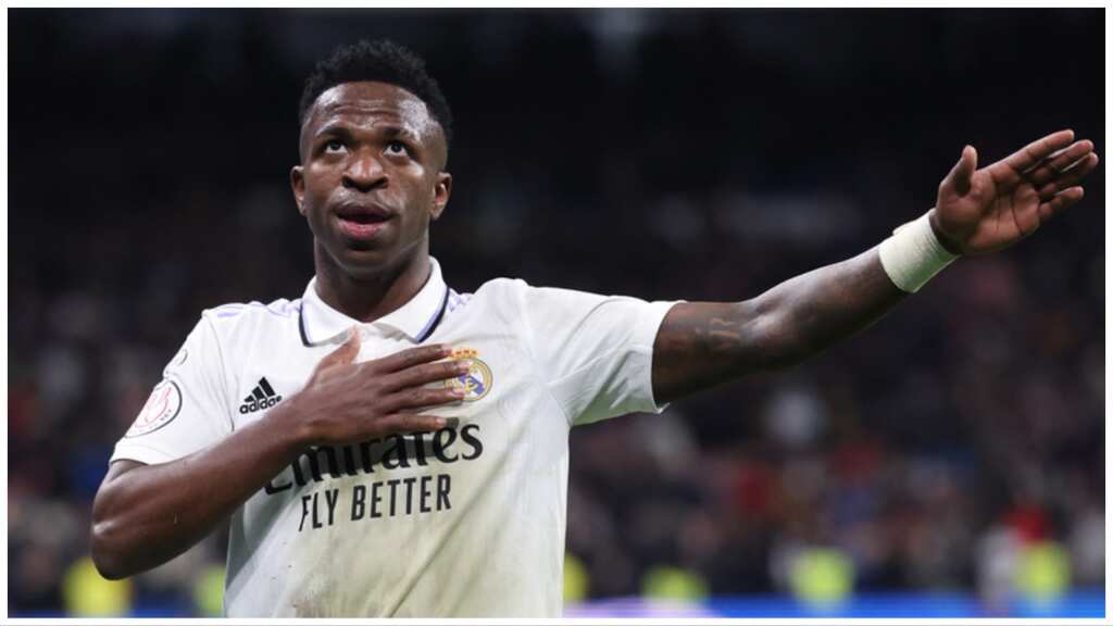 Real Madrid's Vinicius Jr. takes DIG at Barcelona defender after winning LaLiga title