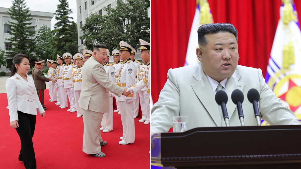 Kim calls for boosting North Korea's navy as waters brim with 'danger of nuclear war'