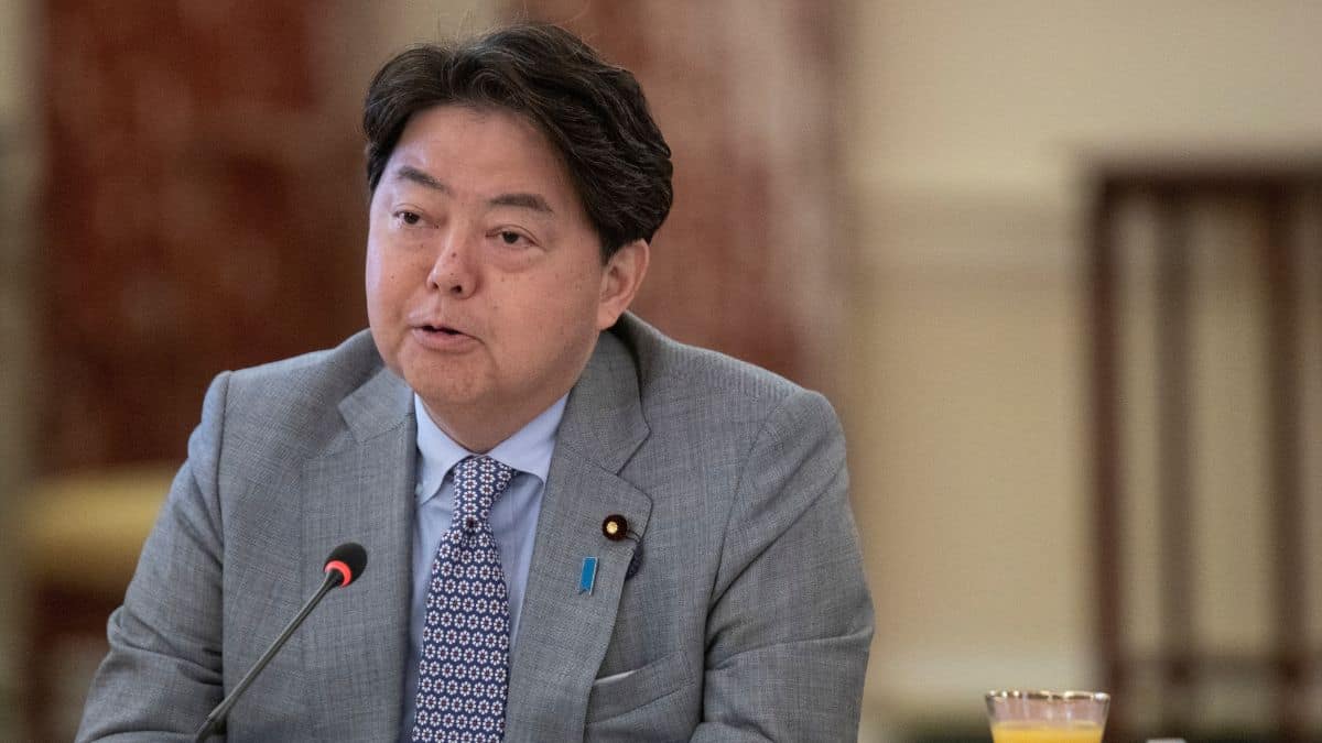 Japan's foreign minister says China harassment 'extremely worrying' after brick thrown at embassy in Beijing