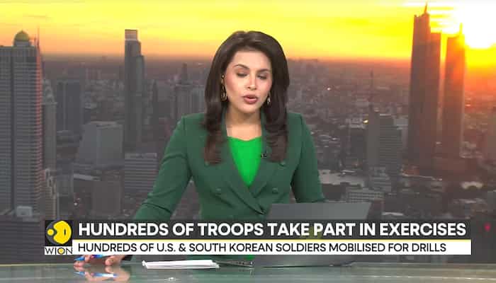 South Korea and the US hold joint infiltration training drills