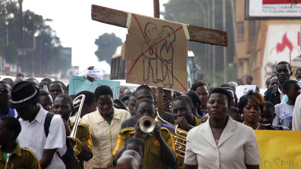 Uganda charges two men with 'aggravated homosexuality' under controversial anti-gay laws
