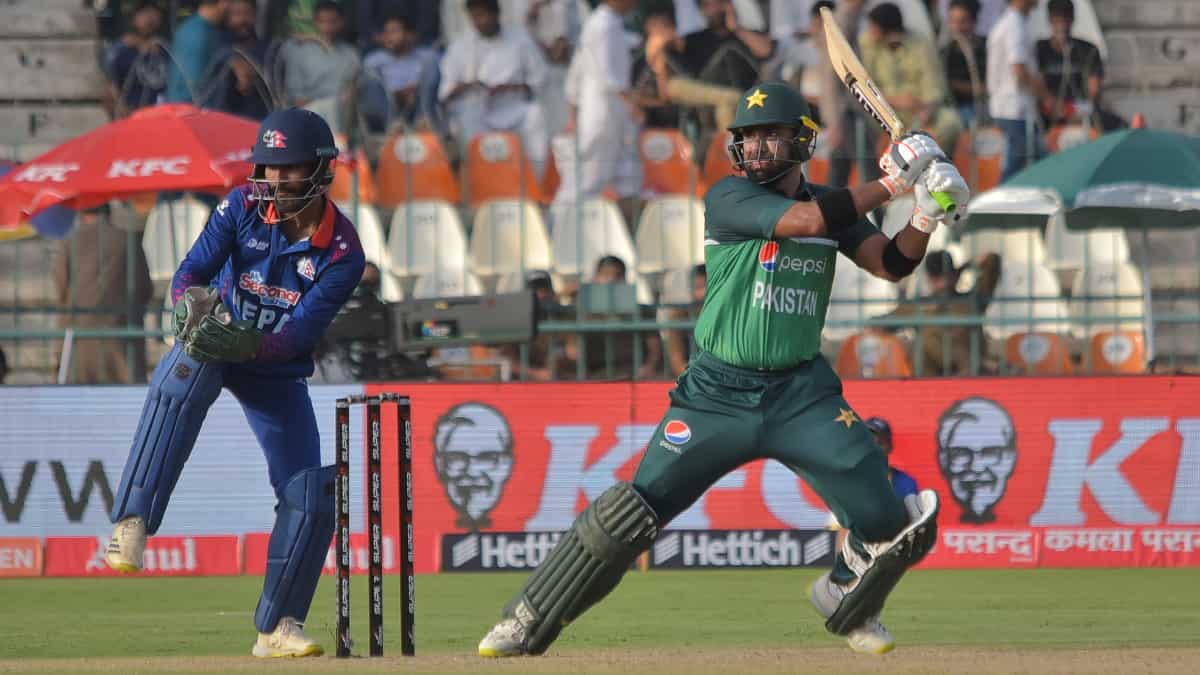 Asia Cup: Pakistan's Iftikhar Ahmed joins ELITE list with maiden ODI ton in tournament opener against Nepal Asia Cup: Pakistan's Iftikhar Ahmed joins ELITE list with maiden ODI ton in tournament opener against Nepal