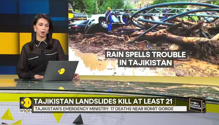 Tajikistan landslide claims 21 lives