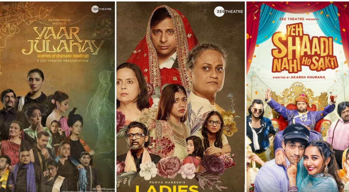 Get ready for theatrical brilliance with Zee Theatre's teleplays on ZEE5 this month Get ready for theatrical brilliance with Zee Theatre's teleplays on ZEE5 this month