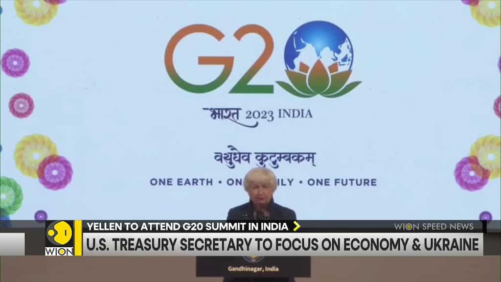 US Treasury Secretary Janet Yellen to attend G20 summit in India
