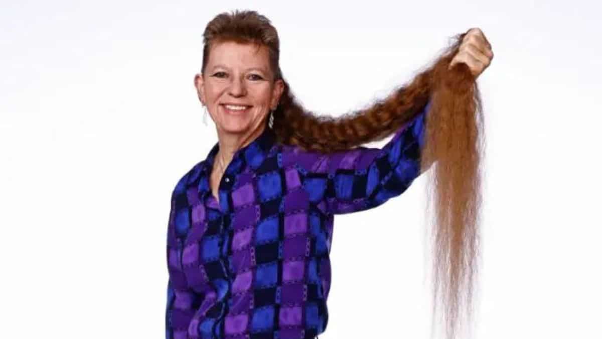 US woman creates world record with almost six feet long female mullet US woman creates world record with almost six feet long female mullet