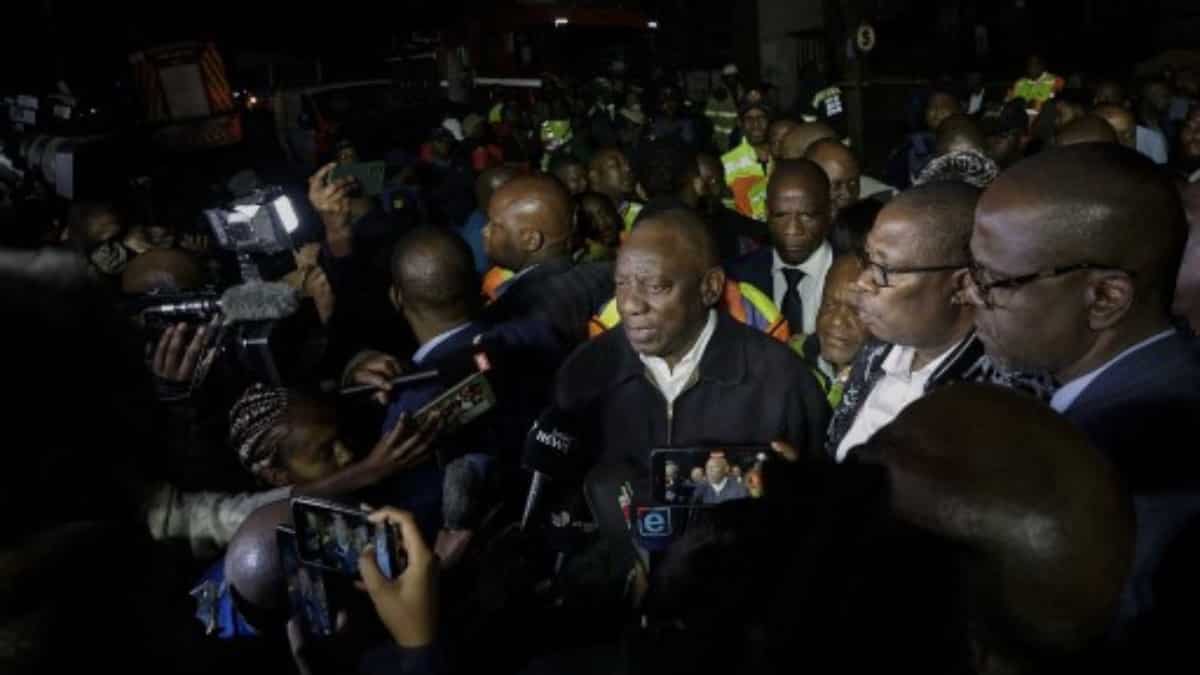'Great tragedy': President Cyril Ramaphosa