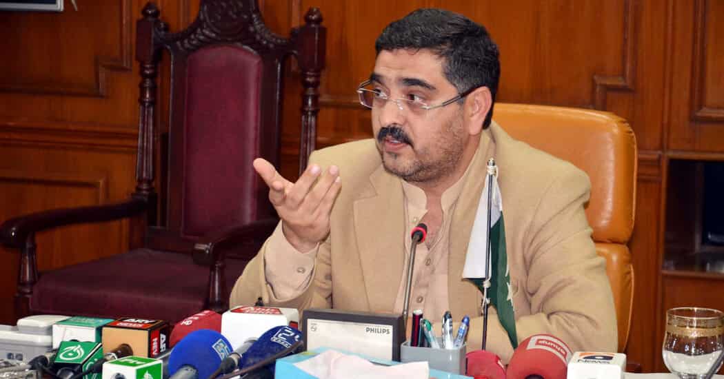 Pakistan: Caretaker PM blames US for strengthening terrorists in the region Pakistan: Caretaker PM blames US for strengthening terrorists in the region