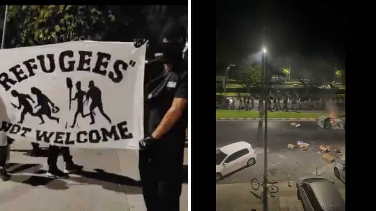 Cyprus police arrest at least 13 people after anti-immigrant march turns violent