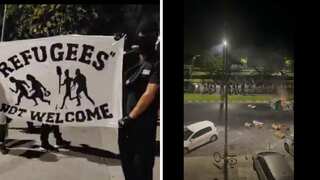 Cyprus police arrest at least 13 people after anti-immigrant march turns violent