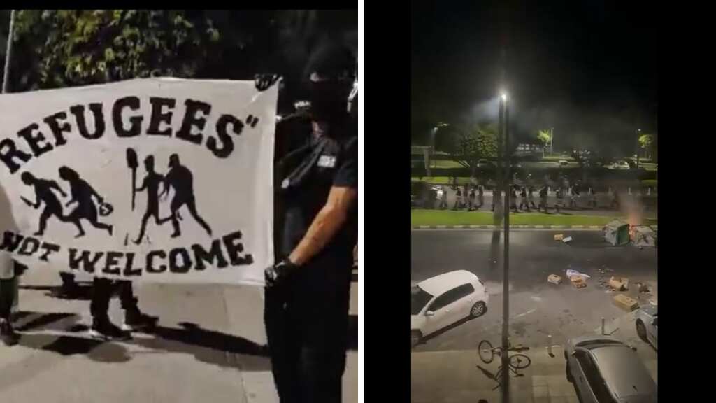 Cyprus police arrest at least 13 people after anti-immigrant march turns violent