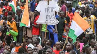 Protesters take to streets in Niger demanding withdrawal of French troops