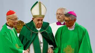 Pope Francis tells Catholics to be 'good Christians and good citizens' during Mongolia visit